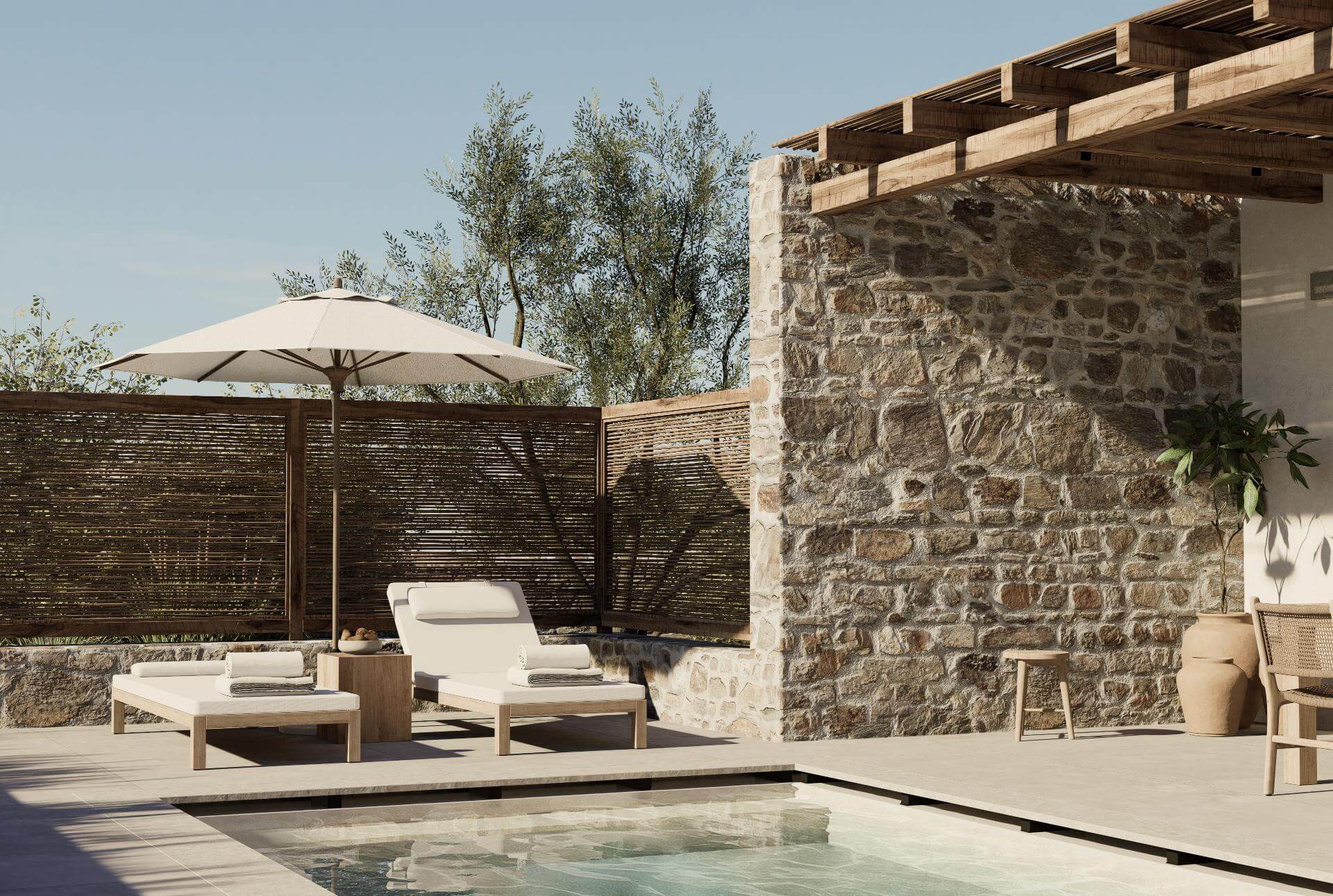 One-Bedroom Villa with Private Pool in Kos